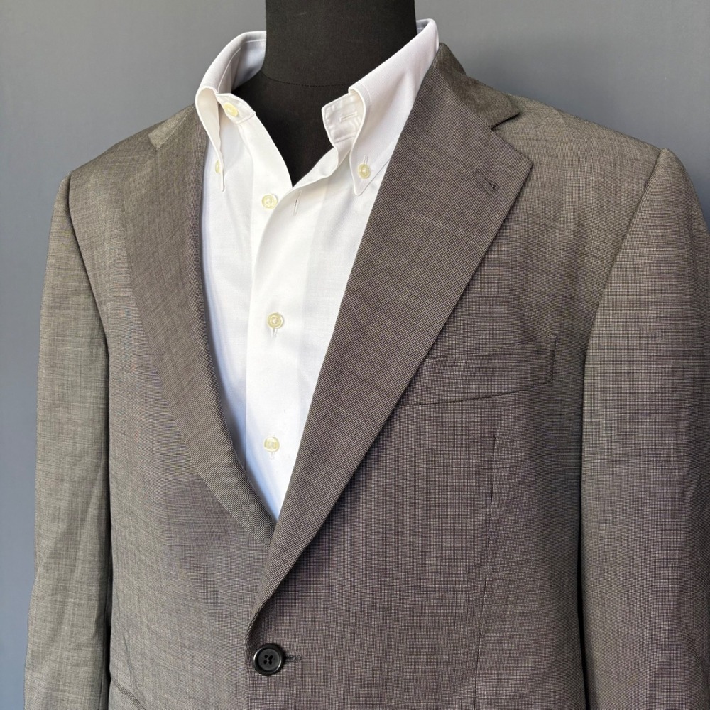 Burberry London Kensington Blazer | 42R | Dark Gray Wool Tailored